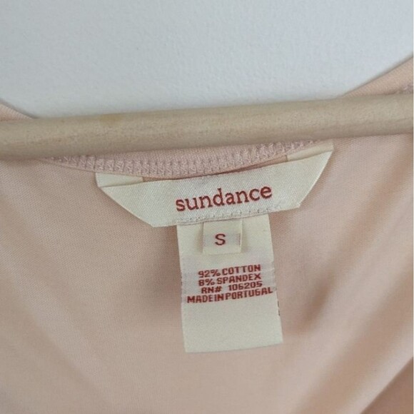 Sundance blush peach pink ruched tank top S Small - Picture 4 of 8